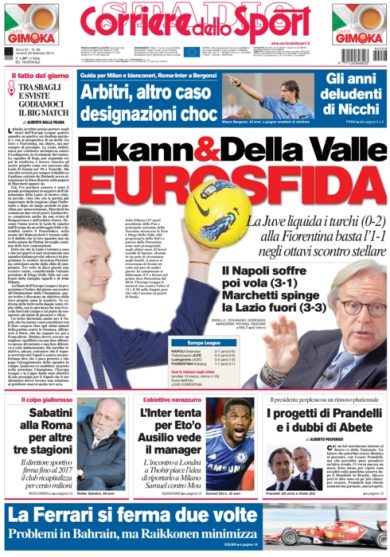 RASSEGNA – Poker mancato
