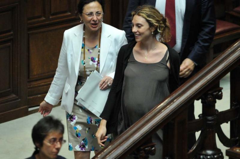 Madia ministro in sala parto Madia ministro in sala parto