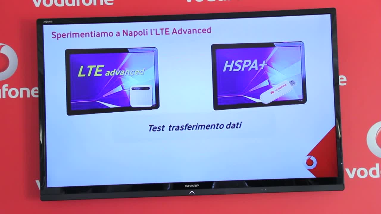 Vodafone: ecco il primo test di velocità sull’LTE avanzato