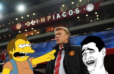L’inferno di Moyes: tutta Inghilterra lo prende in giro