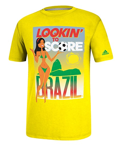 Le magliette che imbarazzano il Brasile Le magliette che imbarazzano il Brasile