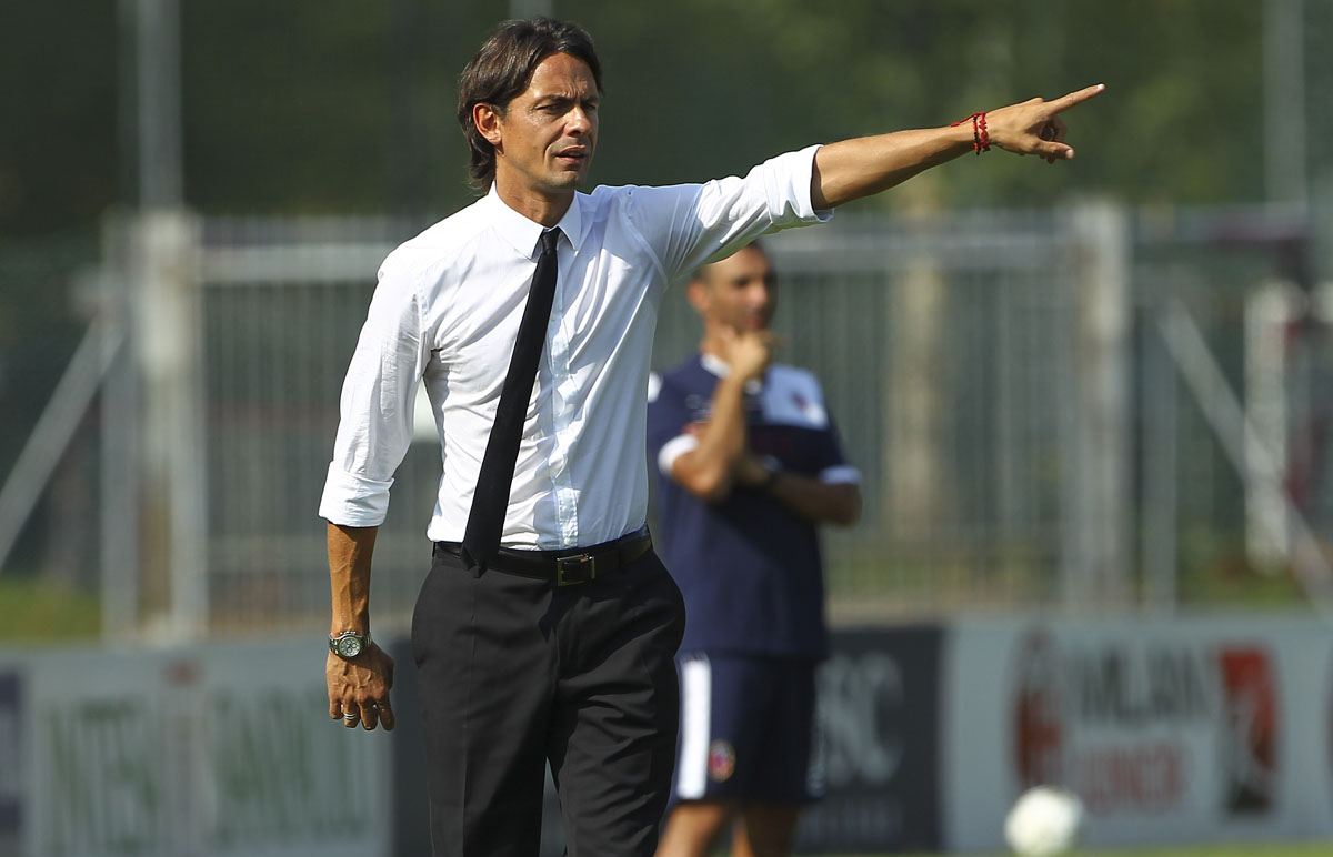 Il Milan di Inzaghi trionfa al torneo di Viareggio Il Milan di Inzaghi trionfa al torneo di Viareggio