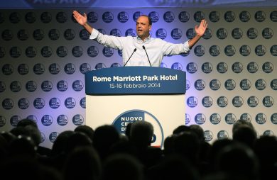 Alfano ed il rischio solitudine