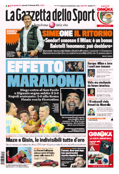 RASSEGNA – La notte di Napoli