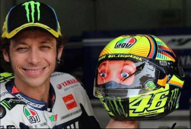 Qual è il tuo preferito tra i caschi di Valentino?