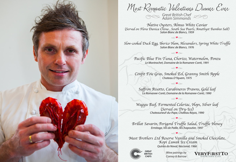 San Valentino, la cena più “salata” al mondo San Valentino, la cena più “salata” al mondo