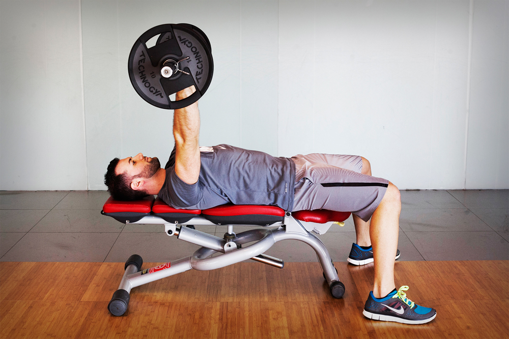 Il workout per i pettorali Il workout per i pettorali