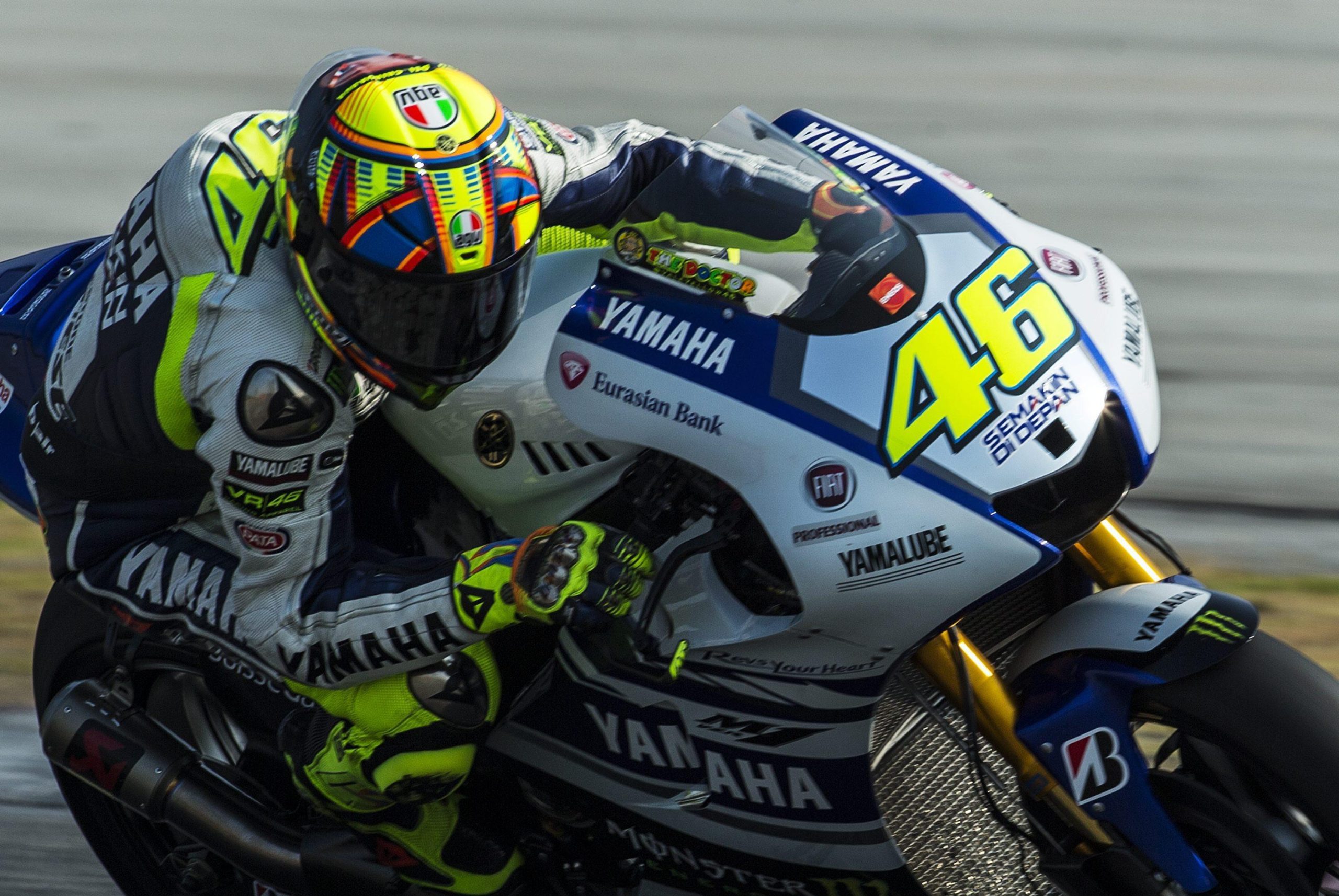 Test Sepang, Valentino fa ben sperare