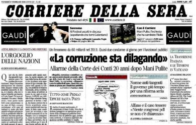 Perché l’Italia è uno dei Paesi più corrotti del mondo