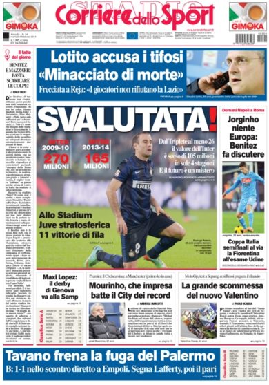 RASSEGNA – Inter sotto accusa