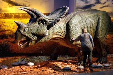 Dinosauri viventi a Rotterdam e altre foto del giorno, 3.2.2014