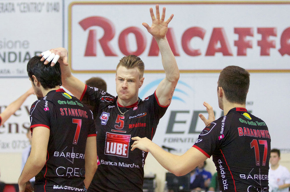 Vittoria di carattere contro Trento, rispunta il sorriso Vittoria di carattere contro Trento, rispunta il sorriso