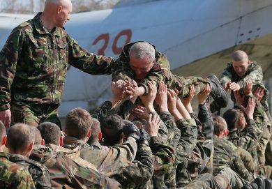 I soldati della nuova Guardia Nazionale Ucraina