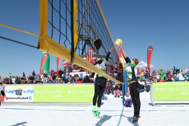 Plan de Corones: Snow Volleyball Tour 2014