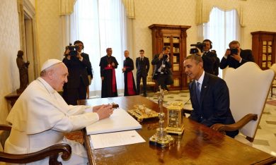 Il papa e il presidente Usa: una storia d’incontri