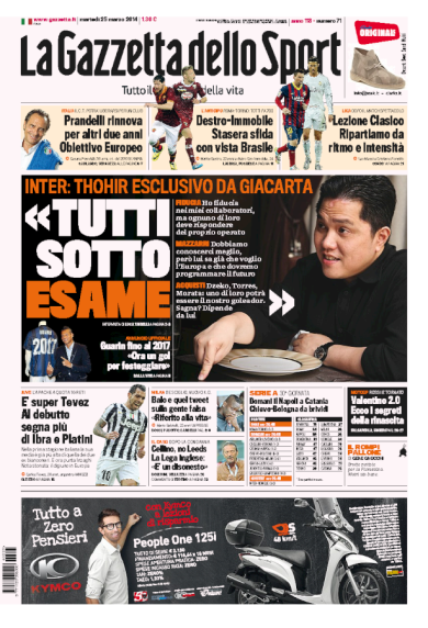 RASSEGNA – La strategia di Thohir