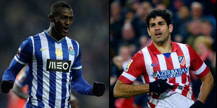 Destini incrociati per Diego Costa e Jackson Martinez