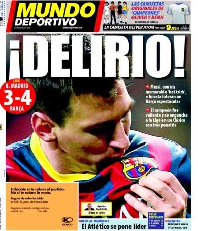 RASSEGNA – Il Clasico meraviglia
