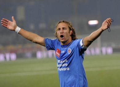 Novara, il record di Rubino: più goal di Piola