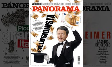 Renzi, l’illusionista. Il nuovo numero di Panorama in edicola