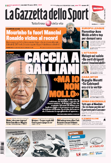 RASSEGNA – La resa dei conti