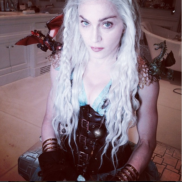 Madonna, principessa di Games of Thrones Madonna, principessa di Games of Thrones