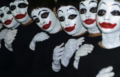 Berlino: il silenzio è d’oro, parola di mimo