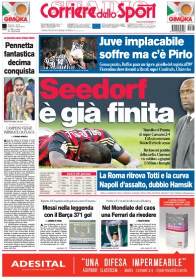 RASSEGNA – Inferno rossonero