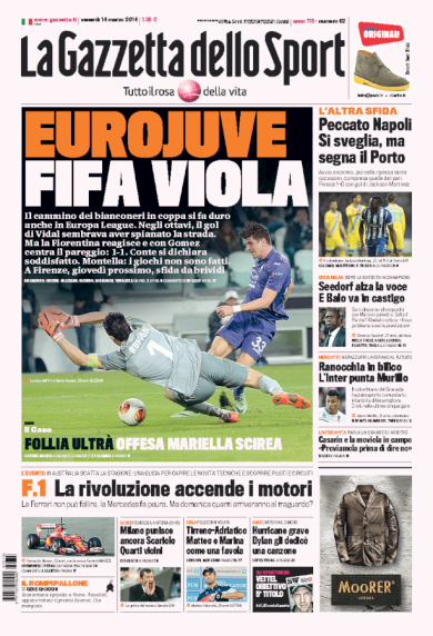 RASSEGNA – Fiorentina indigesta