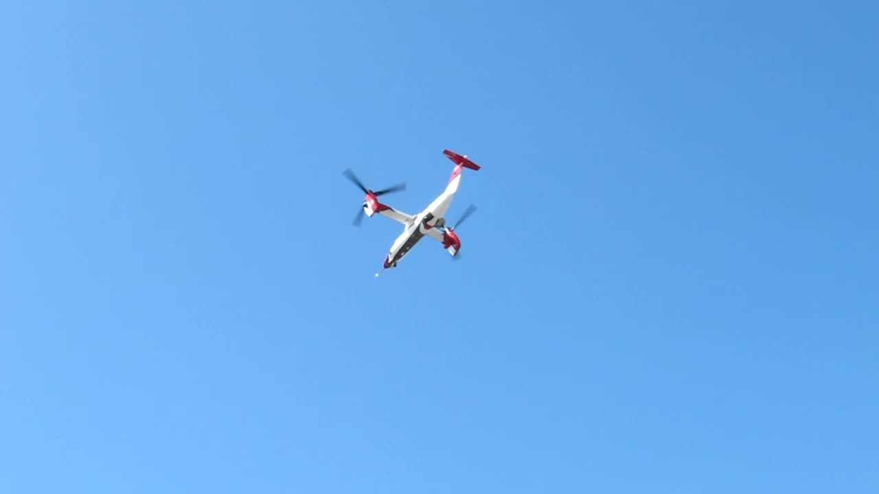 Il decollo del convertiplano di Agusta-Westland