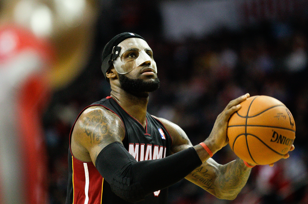 LeBron James e il club degli “over 60”