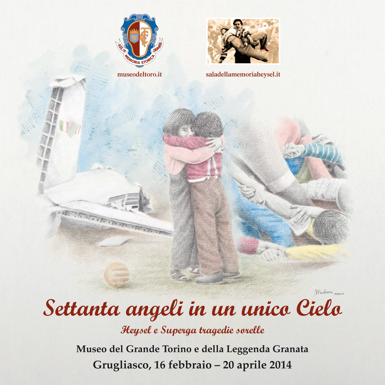 Juve e Toro: una mostra insieme contro gli “imbecilli”