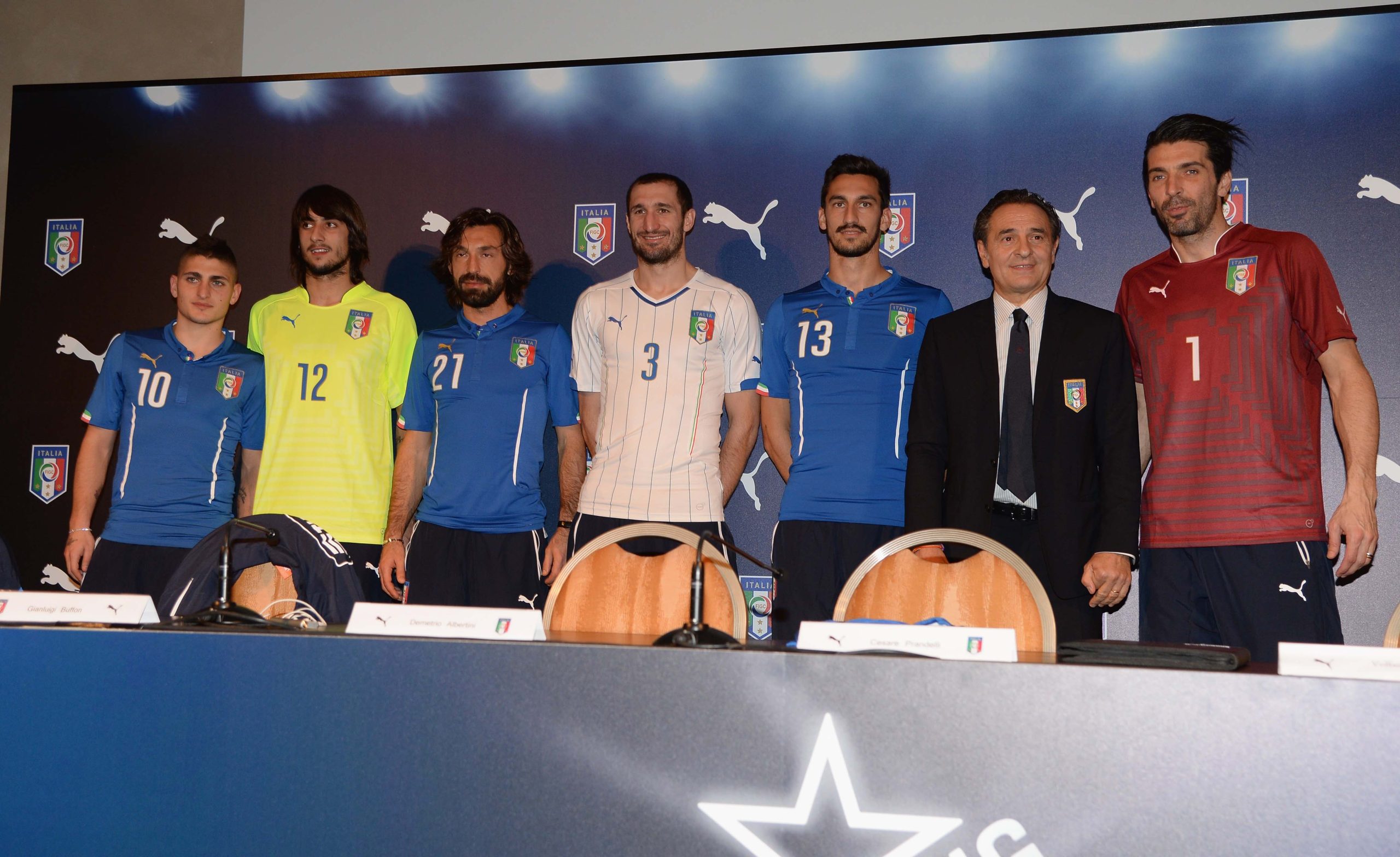 Mondiali 2014, presentata la maglia dell’Italia