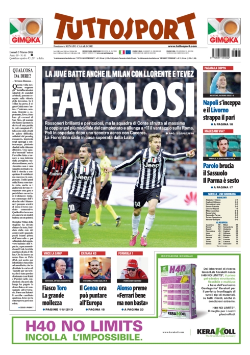 RASSEGNA – Juve da Oscar