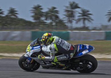 Rossi c’è: “che gusto essere lì davanti”