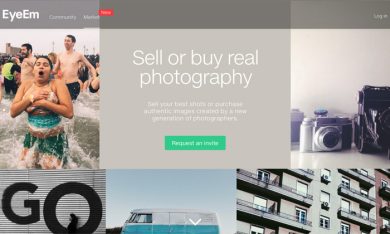 Con EyeEm potete vendere le vostre foto