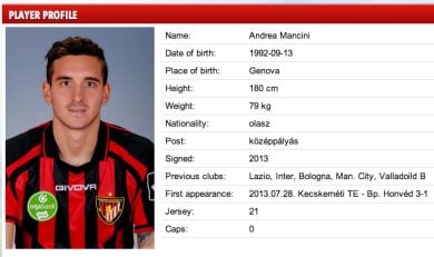 Andrea Mancini: “In futuro sogno la Sampdoria”