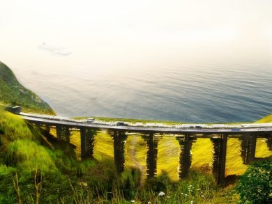 In futuro vivremo sotto i ponti, in grattacieli rovesciati