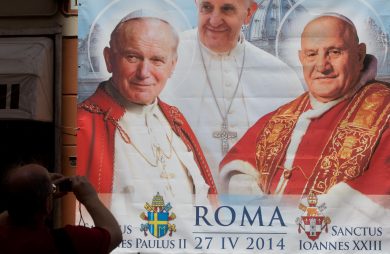 Canonizzazione dei due papi – diretta