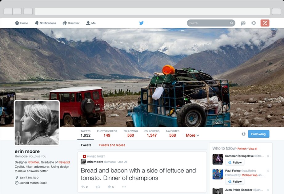 Twitter, ecco cosa va e cosa non va nelle nuove pagine profilo