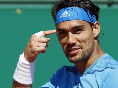 Nella testa di Fognini…