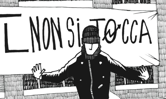 Un ‘Piccolo atlante storico geografico dei centri sociali italiani’ a fumetti