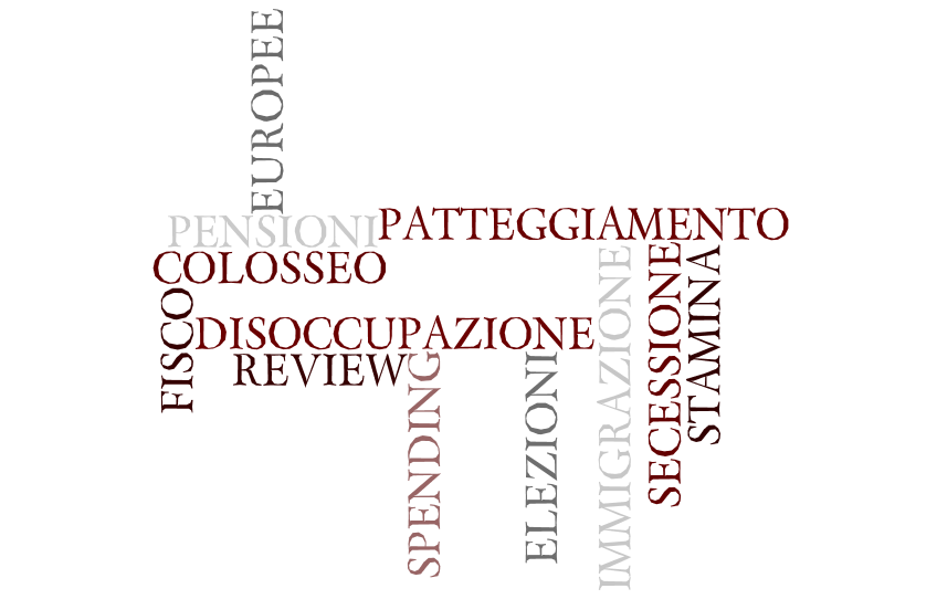 Ecco di cosa parlano gli italiani Ecco di cosa parlano gli italiani