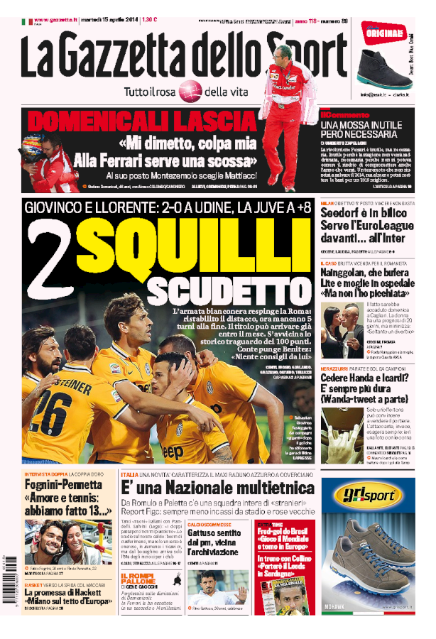 RASSEGNA – Scacco matto Juve RASSEGNA – Scacco matto Juve