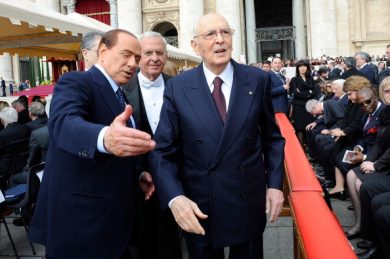 Napolitano gelido sull’odissea giudiziaria di Berlusconi, riforme a rischio