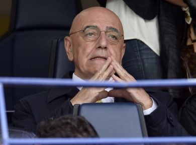 Galliani e l’alleanza con Jorge Mendes per il nuovo Milan