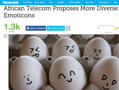 Arrivano gli emoticons di colore