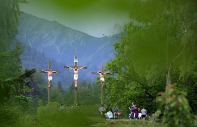 Processione per la festa dell’Ascensione in Baviera