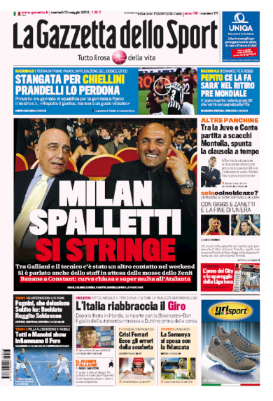 RASSEGNA – Il valzer delle panchine