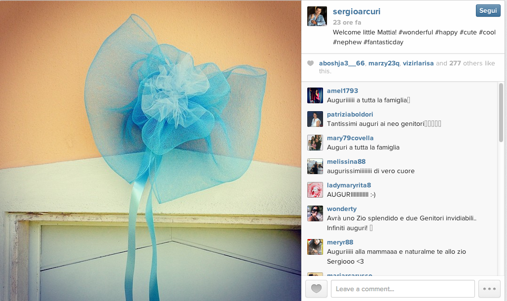 Manuela Arcuri è diventata mamma Manuela Arcuri è diventata mamma